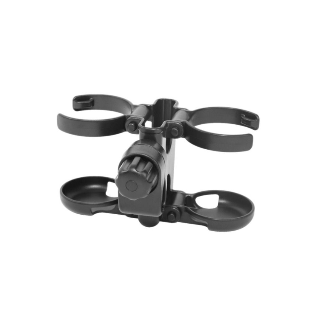 Double Cup Stroller Cup Holder 3 In 1 Drink Rack Lightweight Pram Phone Mount Parent Use