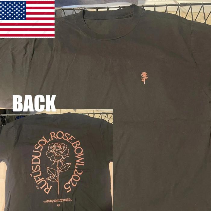 Rufus Du Sol Rose Bowl 2025 World Tour Reprint  AN60321 Unisex T-Shirt S