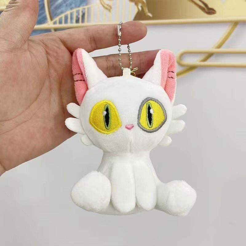 Adorable Plush Cat Toy Cute Animal Stuffed Doll Keychain Perfect Gift