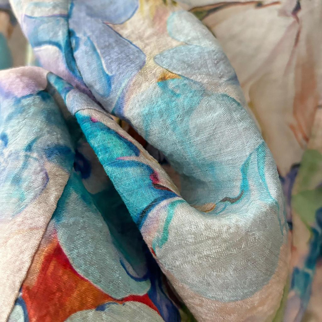 DIMANAF 2025 New Summer Women Linen T-Shirt Buttons Flower Short Sleeve Basic Fashion O-Neck Tops Tees Loose Tees