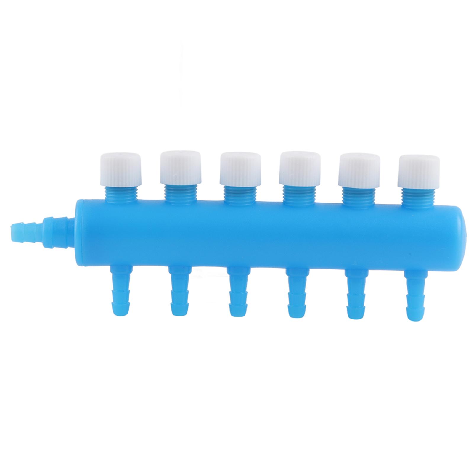 Plastic Aquarium Water Tube Volume Control Valve Connector Fish     Splitter Oxygen Pump Accessory