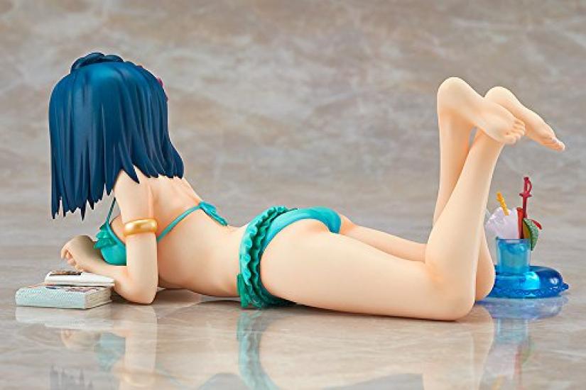 THE MILLION Yuriko Nanao Flowing Reading Space Scale Painted Finished Figure IDOLM@STER LIVE! Ver. 1/8 ABS&PVC