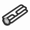 Pair of Hd Cylinder Solenoid Sl, High   Sling,   Life, Fitted, Rubber, Black, 2pcs