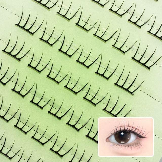 

LuxeFlutter - Natural Glue-free Multipack False Eyelashes Cluster