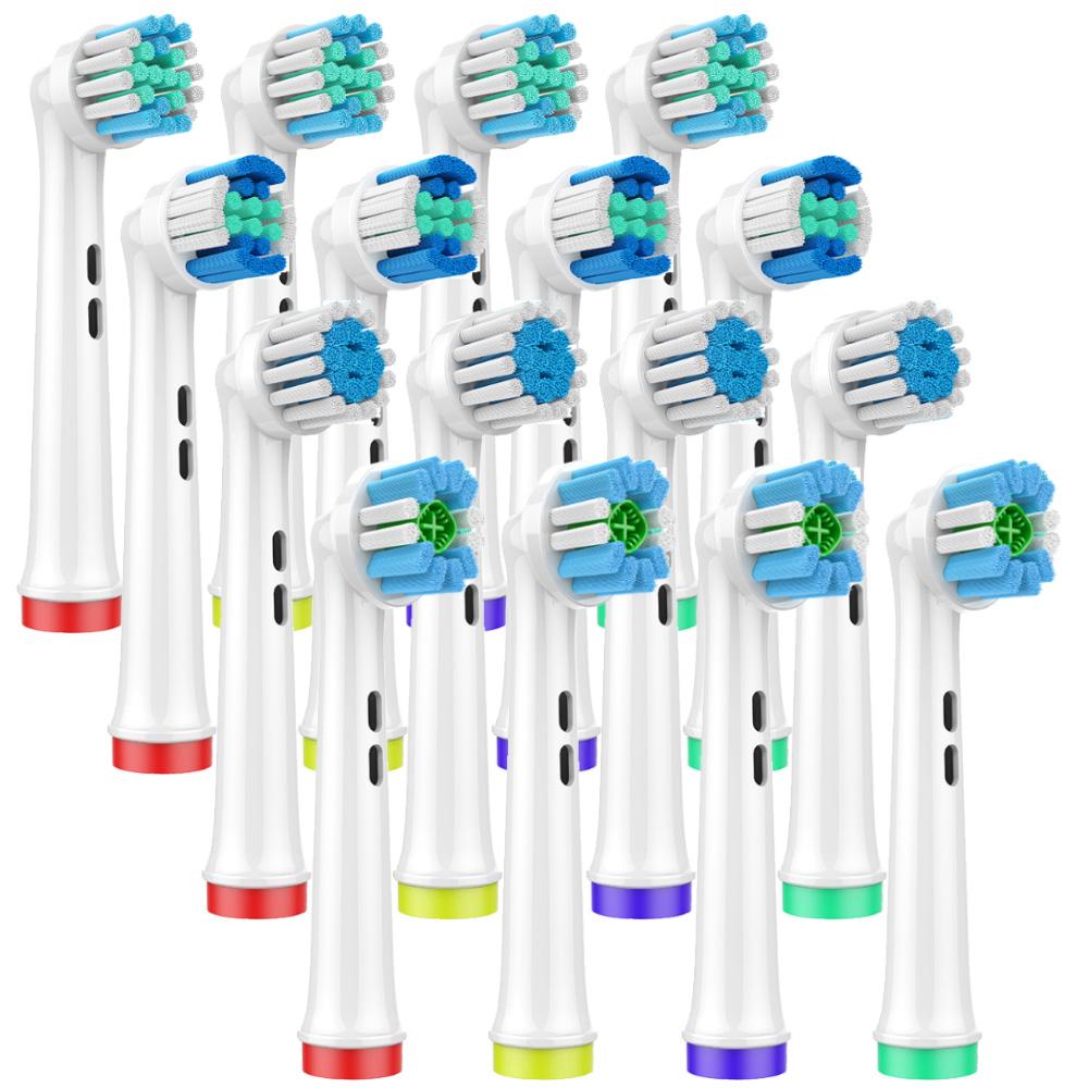 8Pcs Replacement Toothbrush Heads Compatible with Oral B Toothbrush