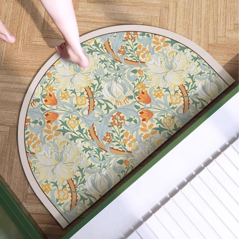 Diatom Mud Absorbent Pad, Soft Cushion, Bathroom Door Floor Mat, Bathroom Entry Door Non-Slip Foot Mat, Toilet Door Mat, Carpet