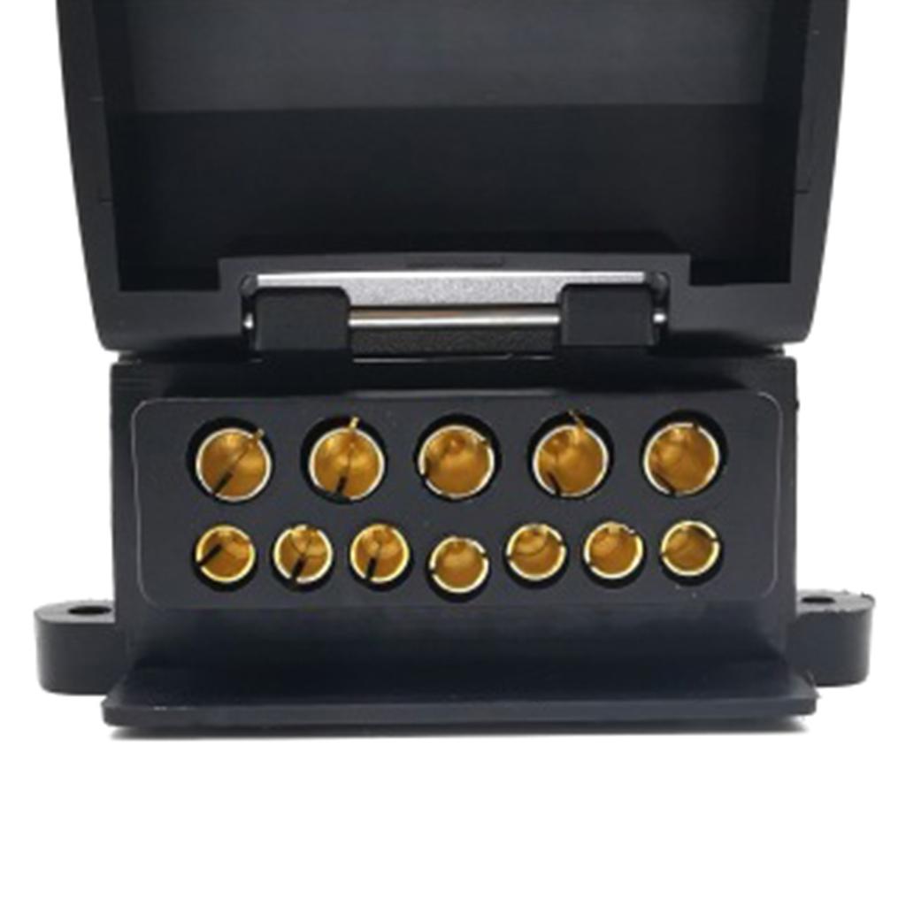 Priză plată pentru remorcă cu 12 pini 12 V 12 pini pentru mufă australiană pentru remorcă Mufă pentru remorcă Masculin Femeie Conector adaptor Mufă plată