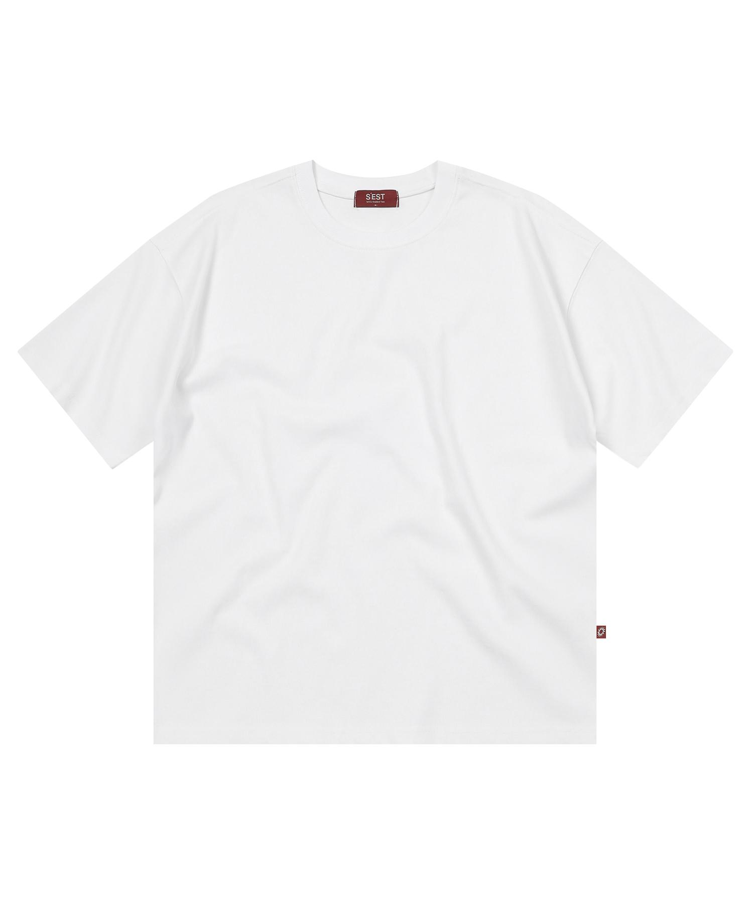Siest Bio Washing Crop T-Shirts White White/S