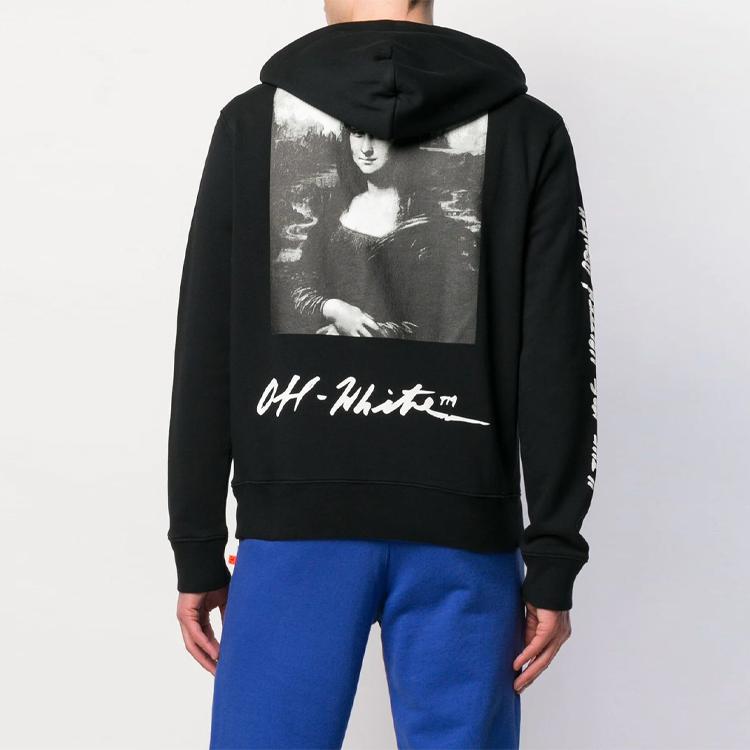 OFF WHITE Basquiat Graphic Hoodie OMBB034S190030051020