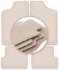 PREMIUM beige Fußmatten für: Fiat Cinquecento Schrägheck 1991-1998