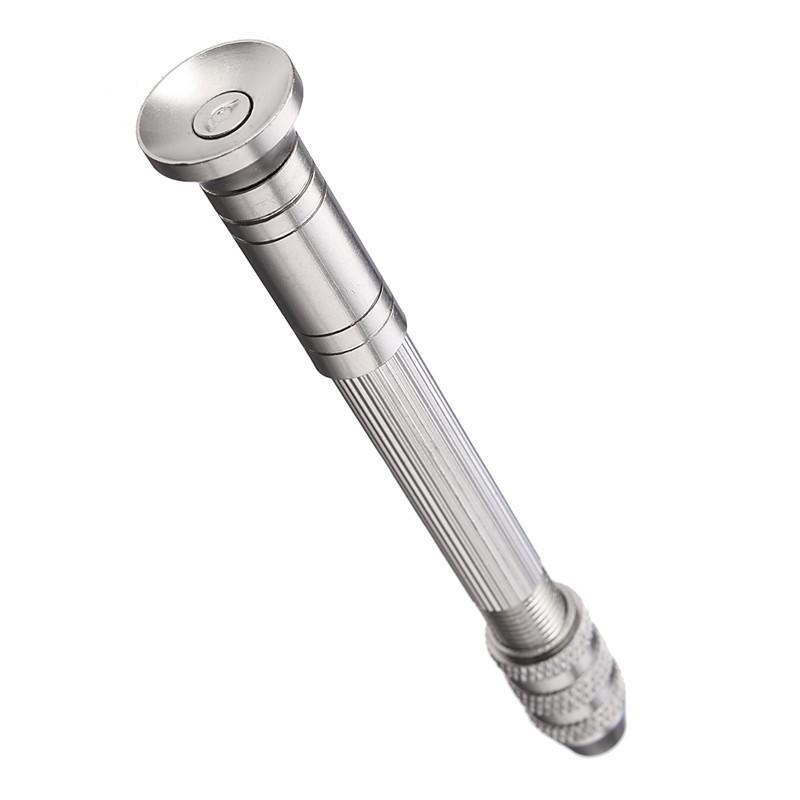 

Drilling Rotary Tool Manual Twist Drill Bit Watchmaker Pin Vice Watch Repair Tools 0.8-3.0mm Mini Hand Drill Woodworking Tools