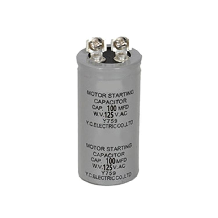 CD60 125V/250V 50UF-1200UF Motor Start Capacitor for Air Conditioning Units and Fans High Temperature Resistance
