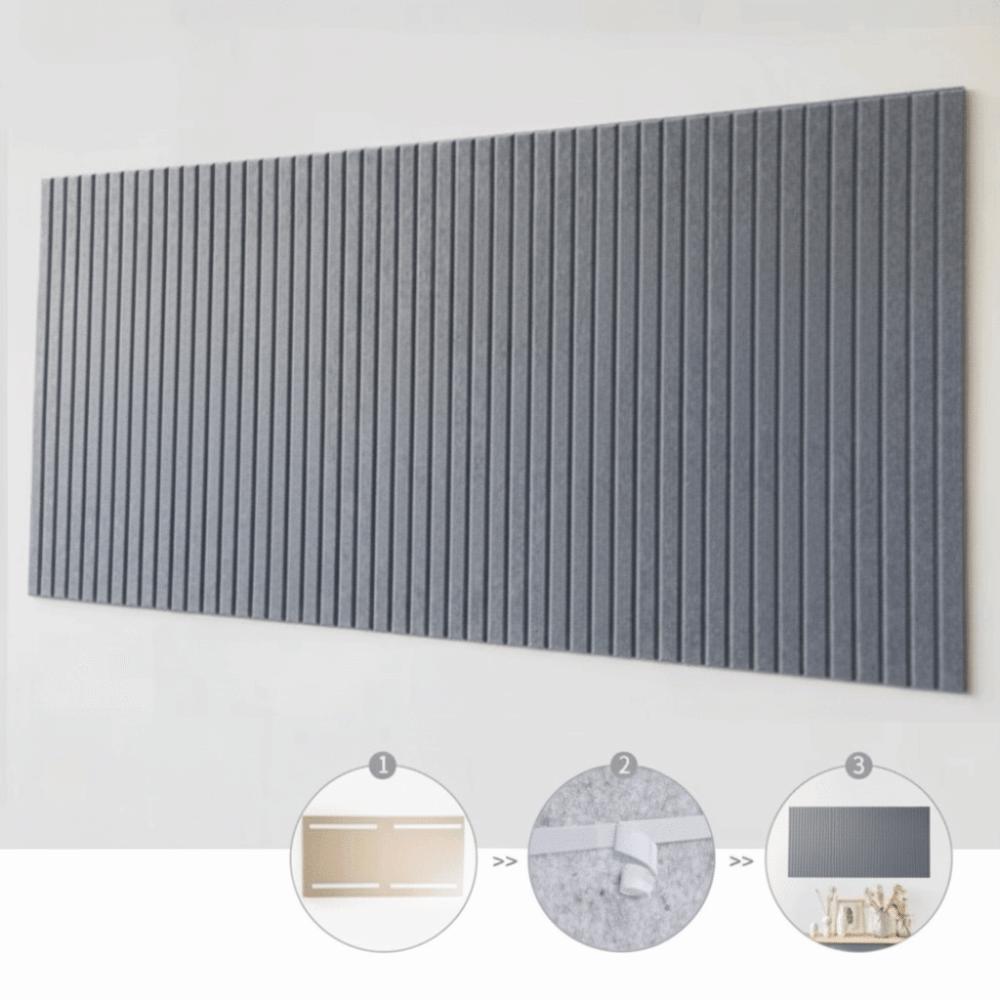Lightweight DIY Felt Wall Stickers No Drill 40x60cm Photo Display Board Self-Adhesive Felt Bulletin Board Gallery Wall