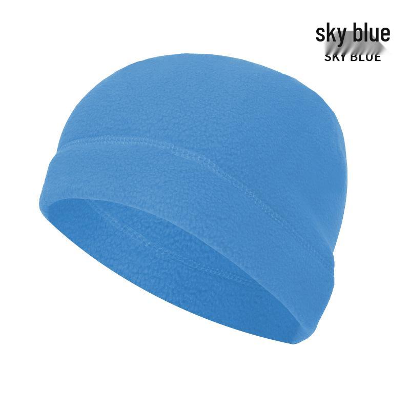 

Осенне-зимняя уличная велосипедная шапочка: Флис, Ветрозащитный, Теплый для катания на лыжах и бега One Size