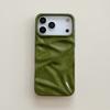 Coffee Color 3D Water Ripple Pattern Phone Case For iPhone 17 16 15 14 13 12 11 Pro Max Soft Shockproof Silicone Cover Girls