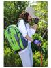 Unisex Outdoor Hiking Backpack - Large Capacity, Nylon Straps, Color Block Design