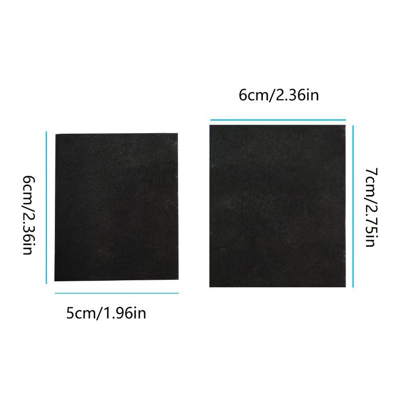 Bamboo Charcoal Wet Compress Cotton Pads 200Pcs Disposable Black Makeup Remover Pads Facial Skin Wipe Cleaning Cotton Pads