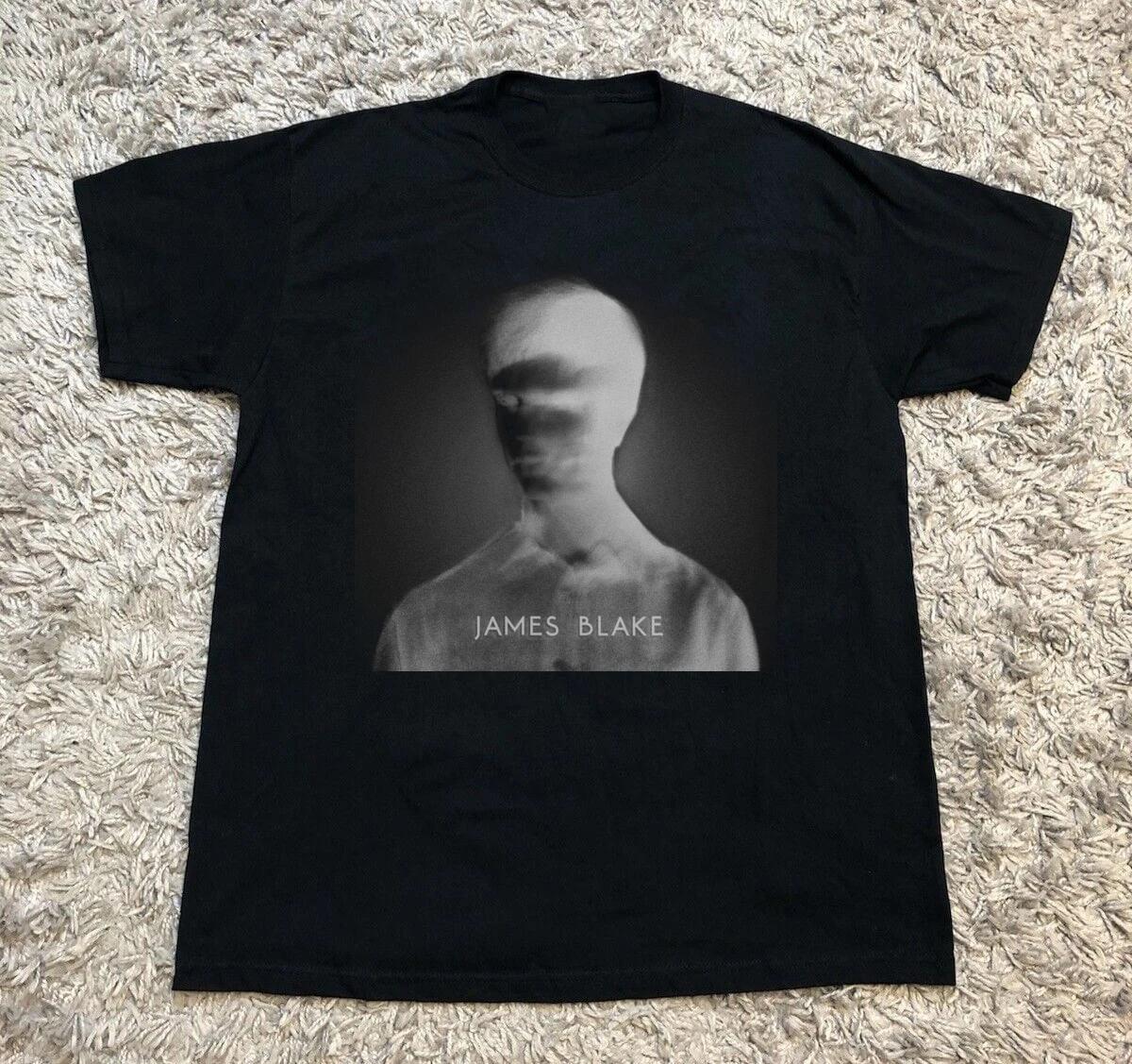 James Blake - Album by James Blake Black Shirt All size L286 XXL
