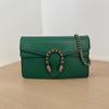 [Pre-Owned] Dionysus Tiger Head Buckle Chain Leather Crossbody Bag - Excellent #1SOH6TA