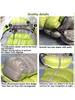 Outdoor camping, mummy sleeping bag, 95% goose down 1000g filling, high elasticity, ultra-light and warm, down sleeping bag