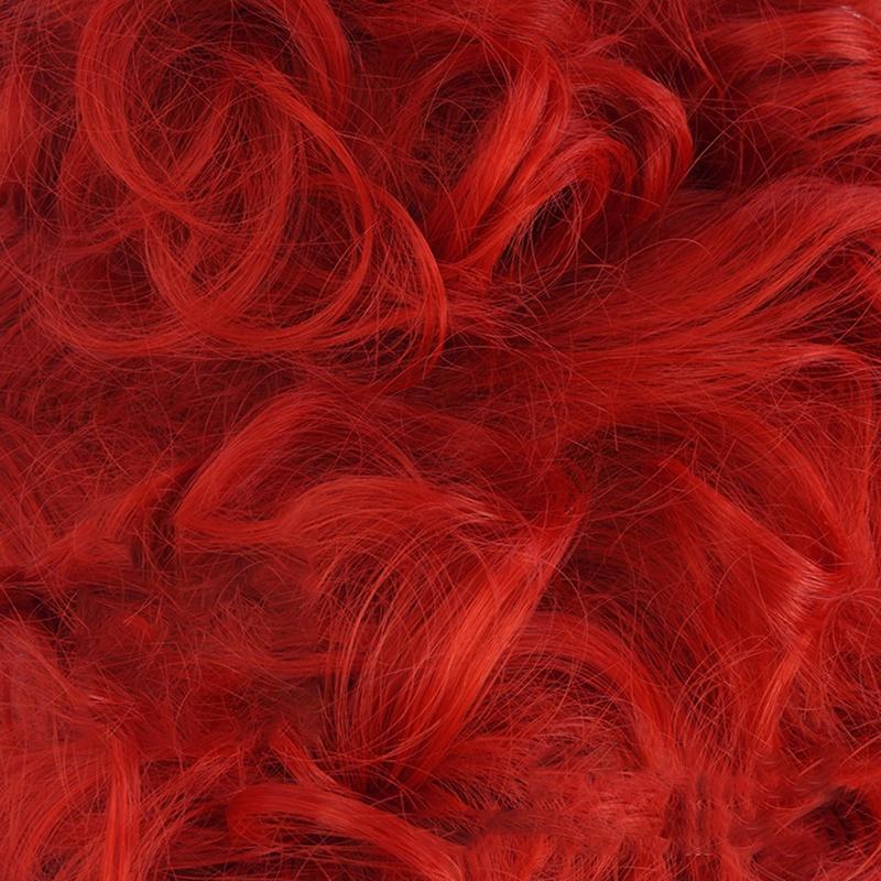 Enchanting Alice In Wonderland Queen Of Hearts Burgundy Curls Wig For Spectacular Cosplay