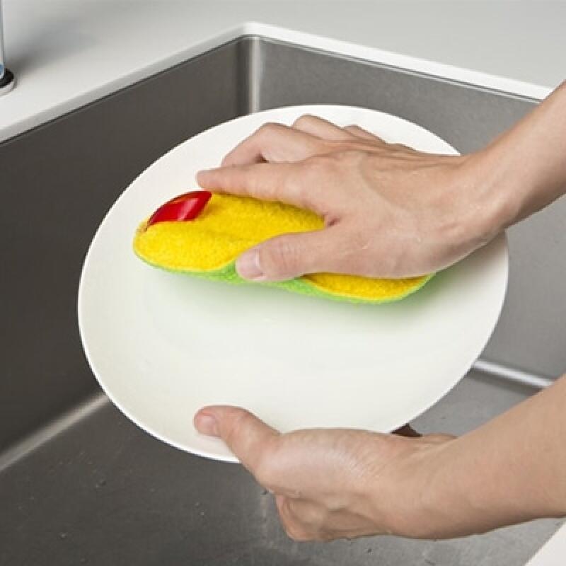 Multipurpose Double-Sided Scrubber [MA-K005] green