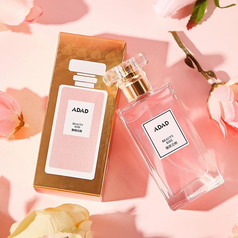 30ml Female Fragrance Good Atomization Lasting Fragrant Pink Compact Enhance Charm Lightweight Women Makeup Liquid Perfume for Dating