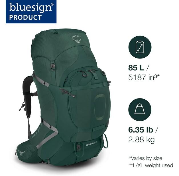 Рюкзак Osprey Aether Plus 85 axo green (Herren)