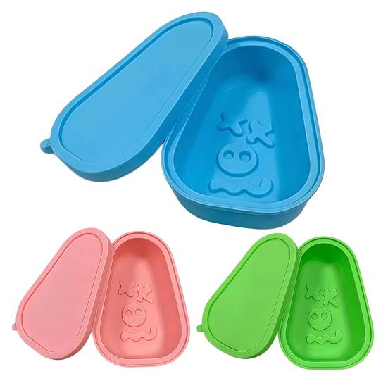 Ice Cube Mold Easy Demould Food Grade Silicone Popsicle Tray with Leak-Proof Lid Odor-Free Safe DIY Freezing Tray