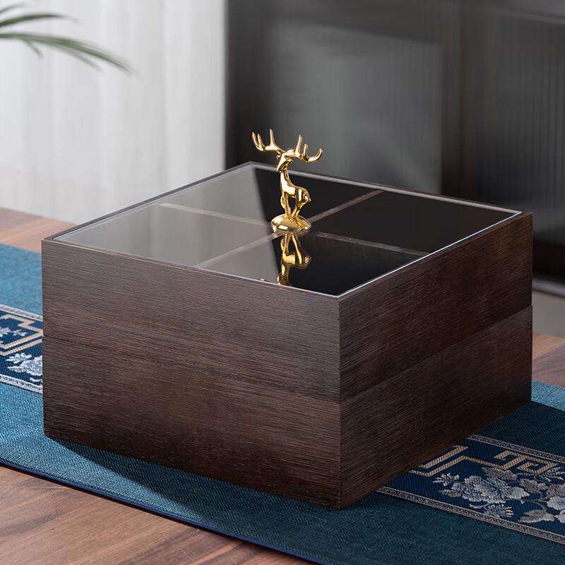 New Chinese Style Light Luxury Compartmented Snack Box
