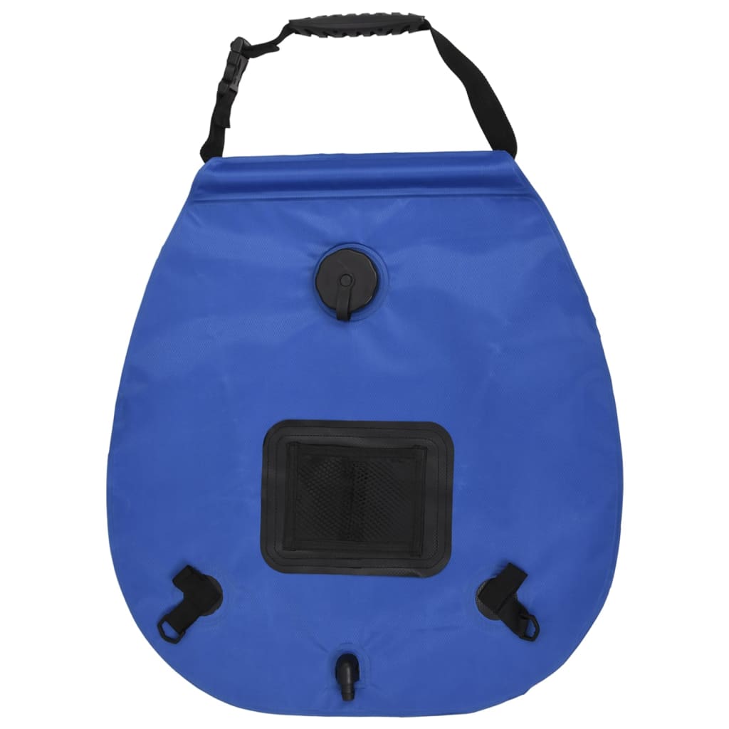 Vidaxl Prysznic Turystyczny, Niebieski, 20 L, Pvc