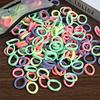 50Pcs Women S Seamless Thumb Ring Hair Ties Bagged Ponytail Holders With Compact Elastic Bands For Diy Simple Fashion Hair Cord