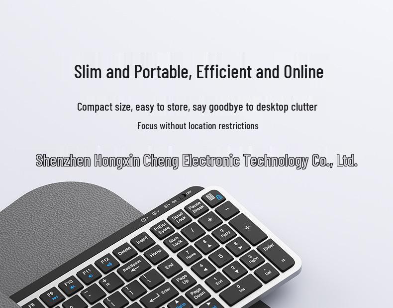 Multi-Device Wireless Keyboard & Mouse: Seamlessly Connect To Laptops, Desktops, Tablets, and Phones with Three-mode and Dual-mode Compatibility.