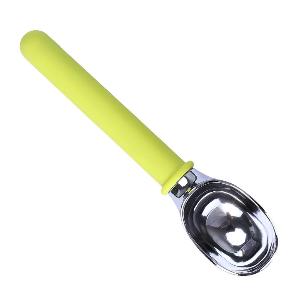 Zinc Alloy Ice Cream Scoop Cookie Dough Scoop Mashed Potato Spoon Melon Baller Ravioli Portion Tool Heavy Duty Spring Handle 4