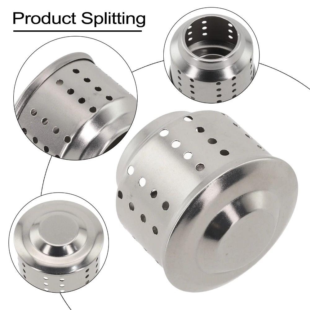 304 Stainless Steel Moka Pot Valve Cap Replacement Coffee Maker Cap Stovetop Coffee Makers