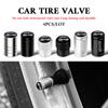 4Pcs 3D Metal Car Wheel Tire Valve Caps Dust-proof Cover Auto Accessories For Wrangler Renegade Compass Gladiator Cherokee