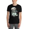 SKELETON BIKER MOTORCYCLE RIDER FUN GRAPHIC Short-Sleeve Unisex T-Shirt