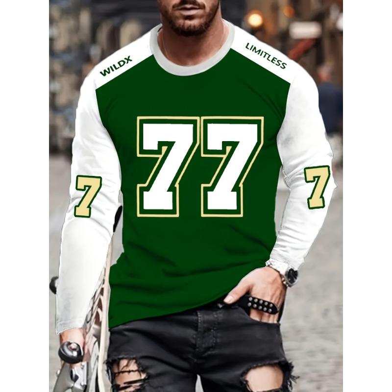 Men's Sports Long Sleeved T-shirt