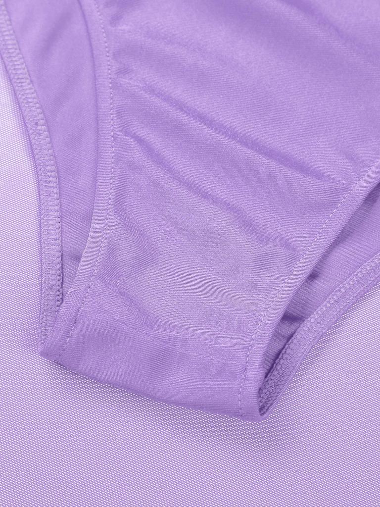 Lesklé flitry bez rukávů Baletní tutu šaty Trikot Taneční oblečení Síťované šaty s rozštěpem Lyrické šaty pro moderní současný tanec