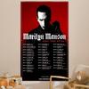 MMarilyn MManson Hanging Bohemian Tapestry for Living Room Home Dorm Decor Japanese Tapestry