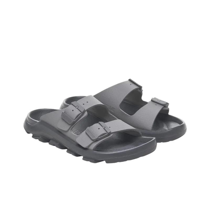 Birkenstock Mogami Terra 2 Unisex Stylish Retro Wear-resistant Slide Sandals Grey 1029595 38