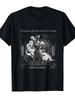 T-shirt Orphée & Eurydice Mythologie Grecque | Noir avec Art Classique Monochrome