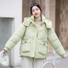 Short Down Cotton-padded Clothes, Women's New Winter Cotton-padded Clothes, Bread Clothes, Loose and Thickened Small Cotton-padded Jackets.