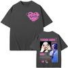 Moda Estetica Miko Manica Corta Merch Giovane Miko T-shirt Y2k Hip Hop Streetwear Casual Ampia Stampa T-shirt in Cotone Unisex