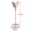 Decoration Wedding Supplies Paper Clamp Butterfly Shape Photos Clips Place Card Clamps Stand