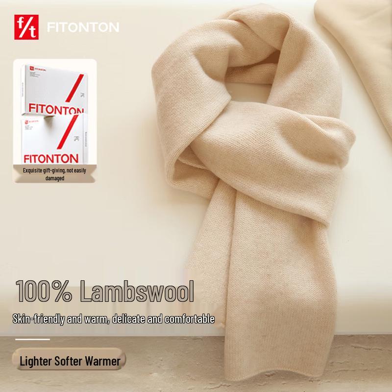 

FitonTon 100% Шерстяной Зимний Шарф и Шаль