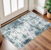 Tie-Dye Washed Back Carpet Moisture-Proof Machine Washable Entrance Door Mat Bedroom Entrance Mat Home Decor