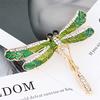 Enamel Dragonfly Brooch  Collar Bridal Brooch Pin Women Jewelry Gift