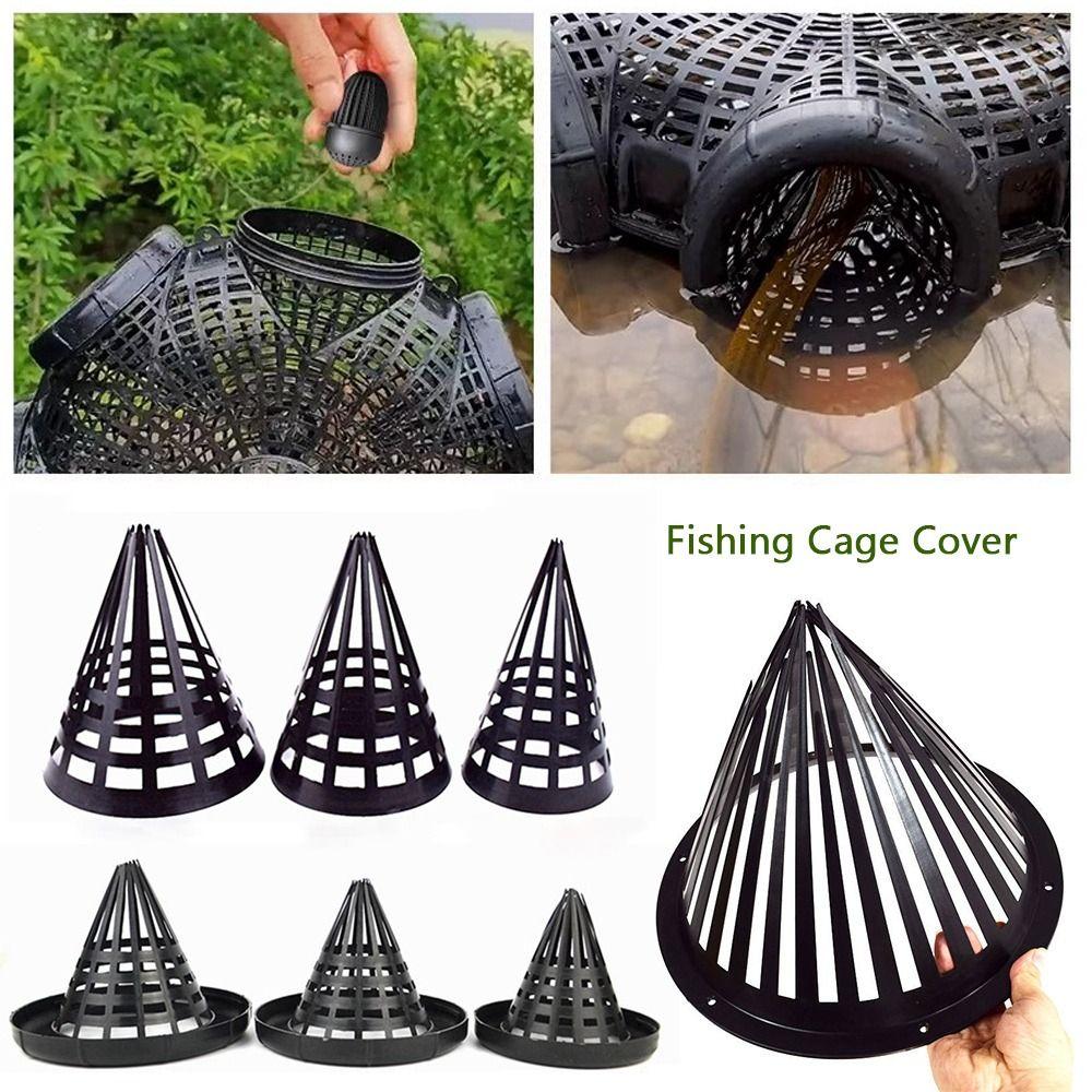 1Pcs Lid Eel Basket Basket 7.5/9/11/20/21/30cm Trap Fishing Net Plastic Fishing Cage Cover