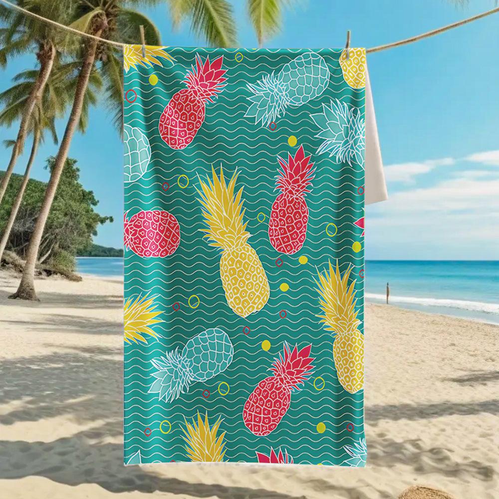 New, Double-sided Velvet Beach Towel, Support Surf Towel, Sports Towel.